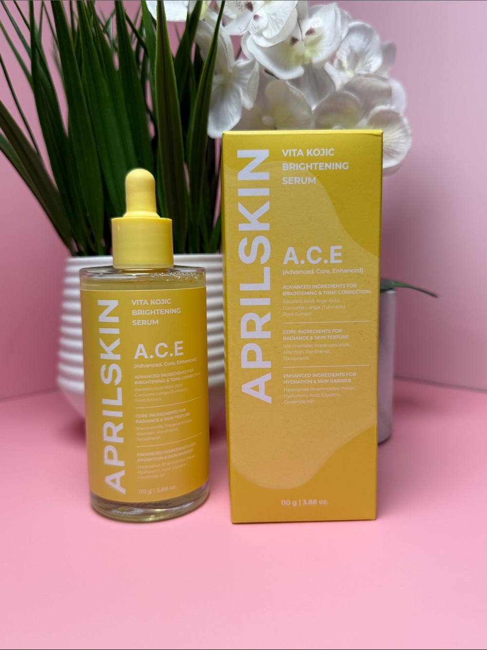 A.C.E Vita Kojic Brightening Serum — Yellow